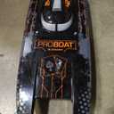 Pro Boat RC Blackjack 42" 8S Brushless Catamaran RTRBattery and Charger Not Included Black/Orange PRB08043T1