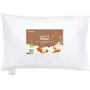 KeaBabies Toddler Pillow with Pillowcase – 13x18 Soft, Breathable Organic Cotton Muslin Kids Pillow for Sleeping, Travel, Preschool Nap, Small Bed, Toddler Age 2 Year Old to 5 (Soft White)