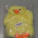 15.7in/40cm Plush Duck Stuffed Animal Soft Toys,Cute Fried Duck Doll, Little Duck Pillow Plush Toy,Gifts for Friends and Children Christmas (Yellow)