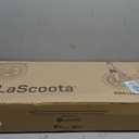 LaScoota Kick Scooter for Kids Ages 6+, Teens & Adults, Large 8" Sturdy Urethane Wheels. Adjustable Handlebar, Lightweight, Foldable, 220lbs Max Load