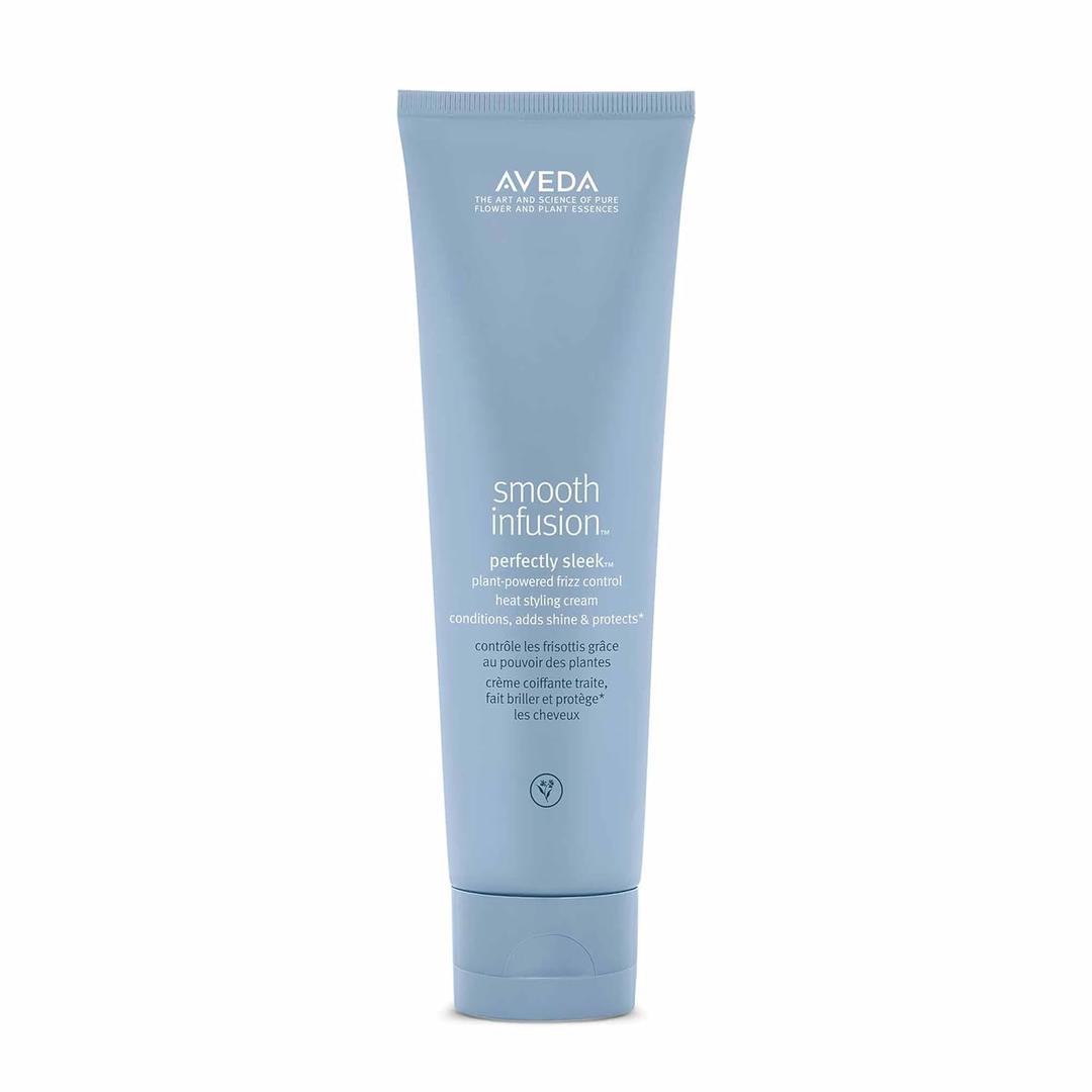 Aveda Smooth Infusion Perfectly Sleek | Heat-Activated Styling Cream | Curly & Coily Hair | Protects Against Frizz, Humidity & Heat | Silicone Free | 97% Naturally Derived*