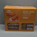 Neprock Shoes Organizer for Closet, Shoe Rack Organizador De Zapatos for Closet Organization, Shoe Slots Organizer Shoe Storage Shoe Holder Space Saver for Entryway(36-Pack)(White)