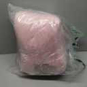 Electric Heated Blanket Twin Size 62x84 Inch - Super Soft Flannel, 10 Heat Settings, 1-12H Auto Shut Off, Machine Washable, Safe for Overnight Use (Light Pink)