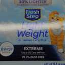 Fresh Step Light Weight Advanced Extreme Cat Litter with Febreze Freshness, Extra Strength Formula Clumping Litter, 15.4 LB