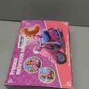 67Pcs Doll Clothes and Accessories with Doll, Motorcycle Scooter Set, Skiing Kit, Pet Set, 10 Shoes, 6 Outfits (Dress/Pants/Casual), Doll Playset Dress Up Toys for Girls Kids Toy Gifts