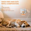 8 x Dog Calming Diffuser, 4 in 1 Puppy Pheromones Calming Diffuser, Relaxing Pheromone Plug in Kit for Dogs Relief Stress Anxiety Fighting Scratching Peeing Accidents, 2 Diffuser 2 Refill(48ml)
