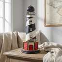 Lighthouse Model Money Bank Home Ornaments Figurines Saving Piggy Bank Home Ornaments Tabletop Figurines