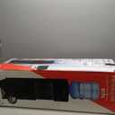 Manastin Water Dispenser with Hot & Cold Water, Top Loading Water Cooler for 3 or 5 Gallon Bottles with Child Safety Lock, Ideal for Kitchens, Offices, Noir Black