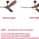 heimo 36 Inch Ceiling Fan Downrod with Light Wire Universal Extension Down rods Pole for Ceiling Fan (Unthreadedwhite)
