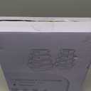 8 Pack Borosilicate Glass Food Storage Containers with Lids, Glass Meal Prep Containers, Airtight Bento Lunch Boxes with Snap Locks, Oven, Freezer and Dishwasher Safe, BPA Free, Kitchen Storage Set (Deep Black)