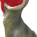 2 x Yuletide Designs Cat Figurine Christmas Ornaments (Gray Tabby)