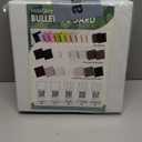 MaxGear Large Cork Board for Wall 36" x 24", White Bulletin Board, 6 Pack Felt Wall Tiles with Pushpins, Cork Boards for Office Pin Board Tack Board Cork Boards