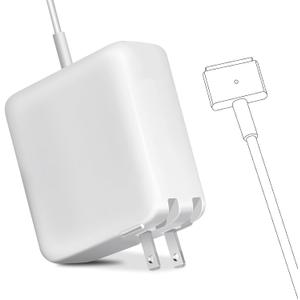 85W Mac Book Pro Charger, Replacement AC 85w 2T-Tip Connector Power Adapter,Laptop Charger Compatible with MacBook pro & Mac Book Pro 13 inch-15 inch Retina After Mid 2012 (White)