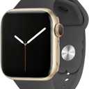 Compatible with Apple Watch Bands for Women, Size: 38mm/40mm/41mm/42mm(series 11 10)Men, Silicone Sport Strap Waterproof Wristband for iWatch