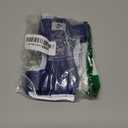 Dog Leg Braces for Back Leg Hock and Ankle Joint Support Brace for Weak Rear Legs with 2 Metal Strips, Reflective Edging for Sprain, Injury, Arthritis, Wound Recovery, Blue, L