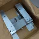 BARTOO 4" Set Back Jack Plate Manual Power Lift Transom Adjustable Jack Plate for Outboard Boat Motor