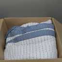 King Size 4 Piece Sheet Set - Comfy Breathable & Cooling Bed Sheets Set - Hotel Luxury Bedding for Women, Men, Kids, Teens, Boys & Girls - Deep Pockets, Soft, Wrinkle Free - Oeko-Tex - Blue Stripes 2