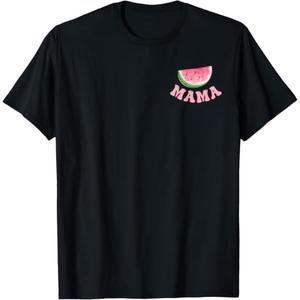 One in a Melon Mama 1st Birthday Party Family Matching T-Shirt, Small