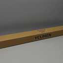 Cordless Roller Shades Pull Down Window Blinds Room Darkening Rolled Up Shades with Push-Pull Rod for Home and Office Bedroom Bathroom Living Room (47"W x 72"H, Grey)