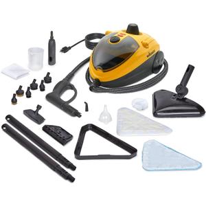 Wagner Spraytech 2494399 925e Elite Steamer Multi-Purpose Mop with 20 Accessories for Chemical-Free Steam Cleaning, Hardwood Floors, Tile, and More