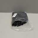 25pcs Black Reusable Fastening Cable Straps, Hook and Loop Cable Tie Down Straps 6"-8"-12"-18"-24"(Each 5Pcs)