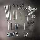 Motor Bolts Studs,Screws Set, 2 Stroke Gas Motor yd100/66cc/80cc, Gas Motorized Bicycle