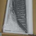 BMZX Metal Front Door Pocket Storage Box for Jeep Wrangler JL JLU 4XE 2018-2025 and Gladiator JT 2020-2025 Accessories Door Expansion Storage Molle Panels(Not for Power Seats)