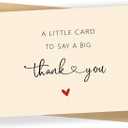 48 Pack Thank You Cards with Envelopes & Stickers, 4×6 Cute Blank Greeting Cards for Baby Shower & Wedding，Boxed Bulk Thank You Notes for Graduation Teachers Business Coworker Employee Appreciation
