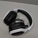 Ozeino 2.4GHz Wireless Gaming Headset for PC, Ps5, Ps4 - Lossless Audio USB & Type-C Ultra Stable Gaming Headphones with Flip Microphone, 40-Hr Battery Gamer Headset for Switch, Laptop, Mobile, Mac (Black and White)