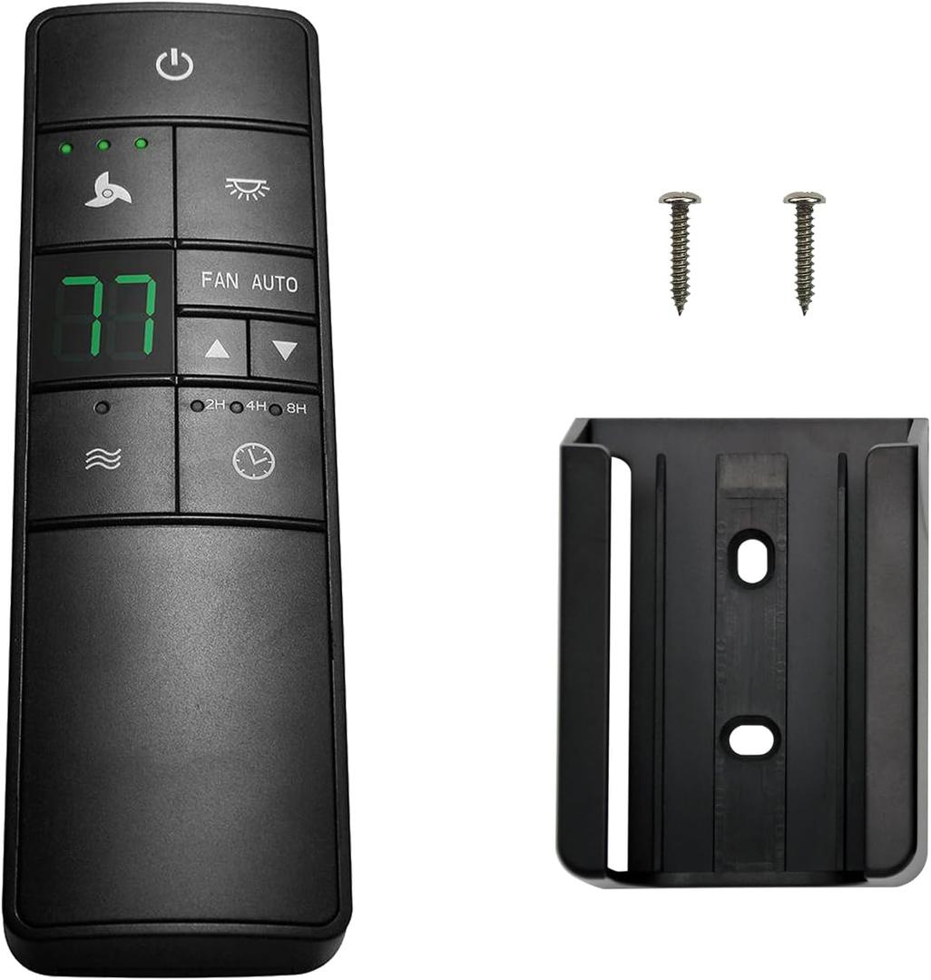 CENMING HD3 Replacement Remote for Hampton Bay Home Decorators Collection Ceiling Fan Remote Control,w/Thermostatic Control Light Dimmer Timer,for KUJCE10320 TR222A 2AAZPHD3 HD3(Remote Only)