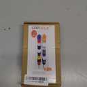 Perfect Curve CapRack | Over-The-Door Hat Organizer for Baseball Caps | 2 Straps, Holds 18-36 Adjustable Caps | Black