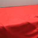 Tissue Taffeta Silk 60" Wide Solid Fuax Silk Taffeta Fabric Bridesmaid Dress Decor Drape Wedding Party Decoration Kids Bedding Pajamas Home Textile Sewing Cloth lining Fabric By Handicraft-Palace (Red, 3 Meter)