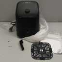 Instant Pot Vortex 2QT Mini Air Fryer,Small Air fryer that Crisps,Reheats,Bakes,Roasts for Quick Easy Meals, Includes over 100 In-App Recipes,is Dishwasher-Safe, from the Makers of Instant Pot, Black