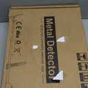 PRO-Z60 Metal Detector for Adults with Pin Pointer,16" Detection Depth Professional Metal Detector Kit High Frequency 19.23kHz Gold Detector with Ground Balance,Double-D Waterproof Coil for Beach