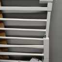 BABELIO Safety Gate Door Fits for Stairs, Narrow and Wide Doorways with Auto Close, Easy Install, No Drilling, Pressure Mounted for Baby, Child, Pets, Dog/Puppy, 26''-40'', White