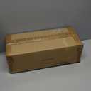 Tall Shoe Rack 10 Tier Shoe Organizer Large Shoe Shelf with 18 Hooks Storage for 50 Pair Sneaker and Boot, Stackable Vertical Shoe Rack Organizer for Closet, Entryway, Bedroom, Brown (10 Tier-68" High-34" Wide)