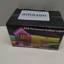 Fussion 300ft Permanent Outdoor Lights for House, 2025 Smart RGB LED Outside Lights with APP Remote Control, IP67 Waterproof Eternity Eaves Lighting for Christmas, Halloween, Holiday, Party, Daily