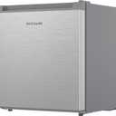 Frigidaire Retro Compact Mini Fridge with Freezer Compartment, Chrome Handles, Built-in Water Dispenser, (1.8 cu ft)