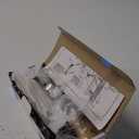 Patio Sliding Glass Door Handle with Mortise Lock 45 Keyway, Non-keyed Oak Wood Inside Handles and Zinc Diecast Outside Pull, 3-15/16" H.C., Non-Handed, Black