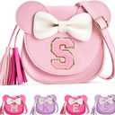 Birthday Gifts for Girls, Toddler Purse Little Girl Gifts Kids Wallet Christmas Gift for 2 3 4 5 6 7 8 Year Old (Pink)