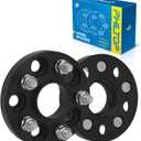 PHILTOP 5x100 Wheel Spacer, 20mm Hub Centric Wheel Spacers Fit for Forester, Crosstrek, Outback, Impreza, XV Crosstrek, FR-S, BRZ, Baja, Thread Pitch M12x1.25 Hub Bore 56.1mm - 2Pcs