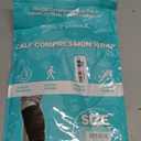 Beltwell Lymphedema Compression Calf Wrap  Adjustable Calf Brace Sleeve for Men & Women, Swelling, Edema, Varicose Veins & Circulation Support  Pain Relief (Beige)