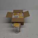 Overnight Oats Containers with Lids,16oz Overnight Oats Jars 4 Pack, Oatmeal Cups,Meal Prep Containers,Glass Meal Prep Containers with Lids,China Pudding Jars