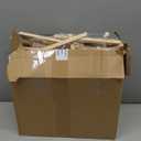 ESRICH 2 Pack 17 Inch Wood Easels and 2 Pack Acrylic Paint Set 12 Colors2 Set Professional PaintingPainting Supplies kit for Kids & Adults to Painting Party