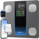 RENPHO Smart Scale for Body Weight, FSA HSA Eligible, Weight Scale with 7-in-1 Large Display for BMI, Body Fat, Muscle Mass, 13 Body Composition, High Accurate Bluetooth Scale, 500lbs, 11.8", Elis 2XL