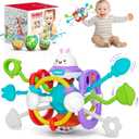 Montessori Toys for 1 Year Old, Baby Toys for 6-12-18 Months, Travel Sensory Toys for Toddlers 1-3, Learning Fine Motor Skills| 1st Birthday Gifts Boy 12 Months + (Purple)