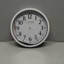 La Crosse 10-inch Basics Analog Wall Clock – White
