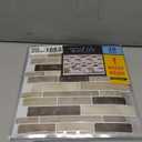 WOWSTAR 10-Sheet Peel and Stick Tiles, Marble Look Kitchen Backsplash Tiles, 11.5"x11.6" Light Brown