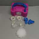 SINBEE Balloon Pump Electric Party Decorations - Electric Balloon Pump for Balloon Arch Kit, Portable Dual Nozzle Balloon Inflator (Rose Red)