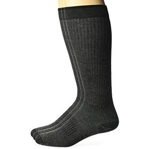 Wrangler Men's Lightweight Ultra Dri Over The Calf Boot Socks 3 Pair Pack Large